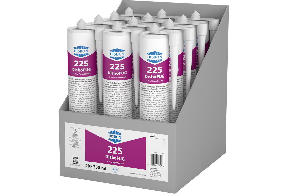 Disbon 225 Disbofug E.MI 300 ml Acryl-Fugendicht Weiß